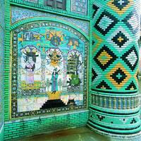 نمای داخلی تکیه معاون الملک